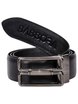 Sassora - Pure Leather Reversible Detachable Buckle Belt