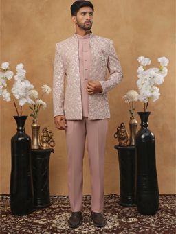 Jompers - Men’s Embroidered Sherwani Pant with Jacket