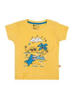 Bodycare - Printed T-Shirt - Yellow