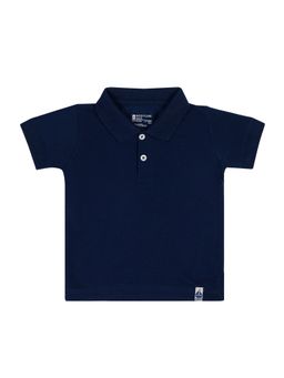 Bodycare - Solid Polo T-Shirt - Navy Blue