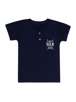 Bodycare - Printed T-Shirt - Navy Blue