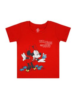 Bodycare - Printed T-Shirt - Red