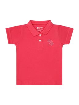 Bodycare - Solid Polo T-Shirt - Peach