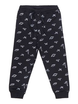 Bodycare - Printed Black Joggers
