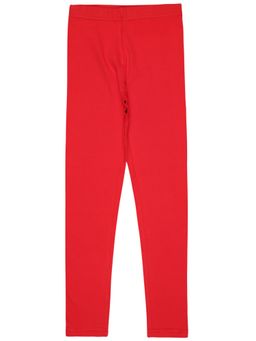 Bodycare - Solid Leggings-Red