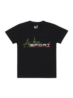 Bodycare - Typography T-Shirt - Black