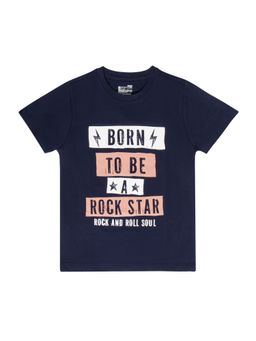 Bodycare - Graphic T-Shirt - Navy Blue