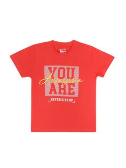 Bodycare - Graphic T-Shirt - Red