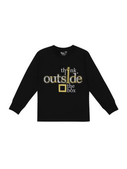 Bodycare - Typography T-Shirt - Black