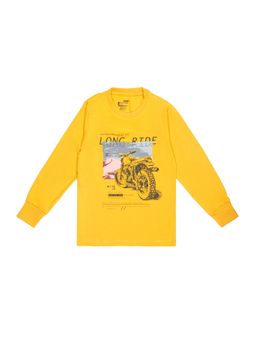 Bodycare - Printed T-Shirt - Mustard