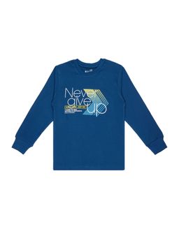 Bodycare - Typography T-Shirt - Navy Blue