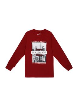 Bodycare - Printed T-Shirt - Maroon