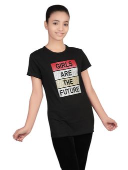 Bodycare - Typography T-Shirt - Black