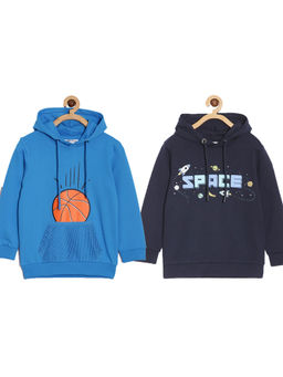 The Mom Store - Kids Hooded Just Dunk It & Space Invader (Pack of 2)