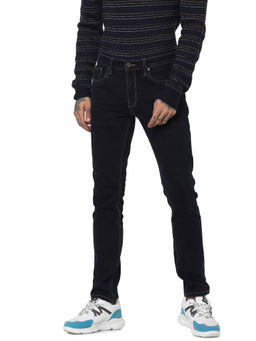 Jack & Jones - Blue Low Rise Ben Skinny Fit Jeans (28-30)