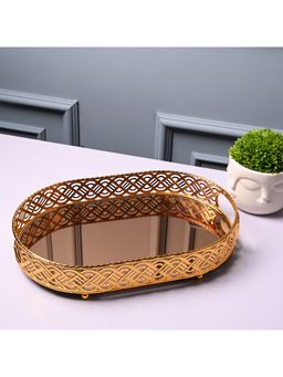 Voncasa - Iron Made Glossy Serving Tray