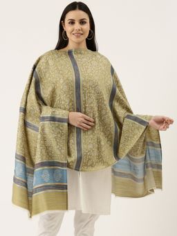 Pashmoda - Women Green Kaani Woollen Stole