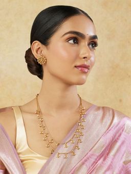 Indinoor - Temple Layered Gold Jewellery Set