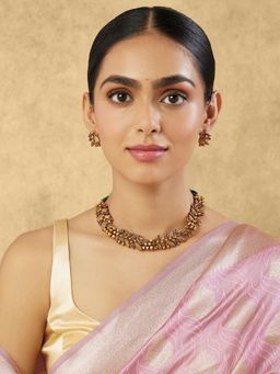 Indinoor - Bageecha Temple Gold Jewellery Set