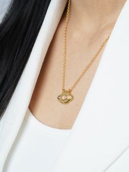 SWASHAA - Astra Eye 18K Gold Plated Necklace