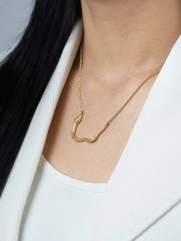 SWASHAA - Sienna Snake Necklace