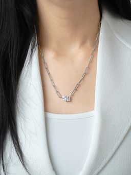 SWASHAA - Naila Solitaire Necklace