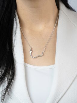 SWASHAA - Sienna Snake Necklace