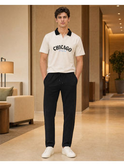 Nobero - White Men Brooklyn League Polo Co-Ord