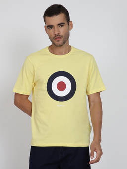 Ben Sherman - Crew Neck Signature Target Cotton T-Shirt