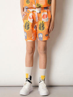 Jack & Jones Junior - Orange Regular Fit Shorts