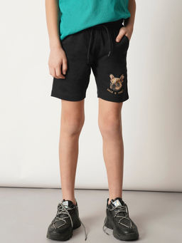 Jack & Jones Junior - Black Regular Fit Shorts