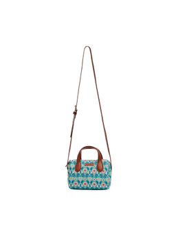 Chumbak - Folk Art Ikkat Women's Sling Bag- Blue