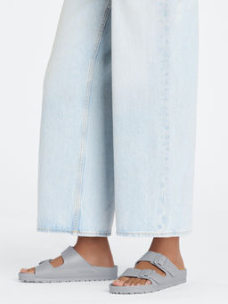 Birkenstock - Arizona Unisex Grey Eva Two Strap Sliders