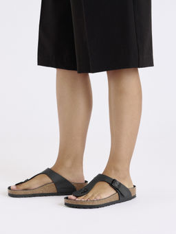 Birkenstock - Gizeh Unisex Triples Black Birko-Flor Sandals