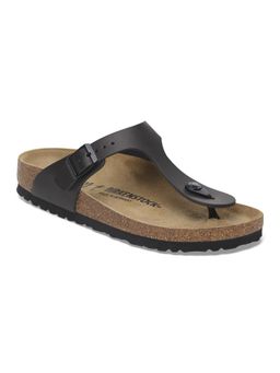 Birkenstock - Gizeh Unisex Black Natural Leather Sandals