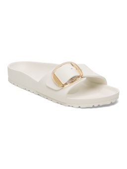 Birkenstock - Madrid Big Buckle Women White Eva One Strap Sliders