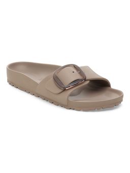 Birkenstock - Madrid Big Buckle Women Beige Eva One Strap Sliders