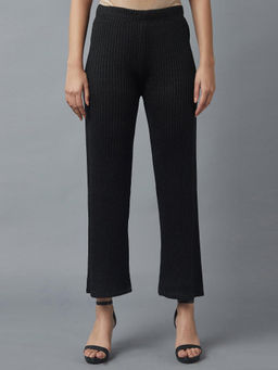 Elleven - Eleven Black Winter Shiny Palazzo