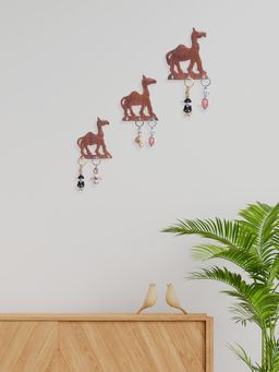 Golden Peacock - Camel Design Key Holders (Pack of 3)