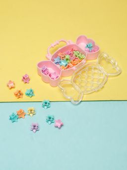 Stol'N - Bow Shaped Hair Accessories Box (35 Pcs clutchers in a box)
