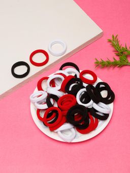 Stol'N - Rubber Bands - Black, White & Red (Pack of 30)