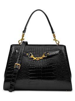 MIRAGGIO - Black Kimi Satchel Bag
