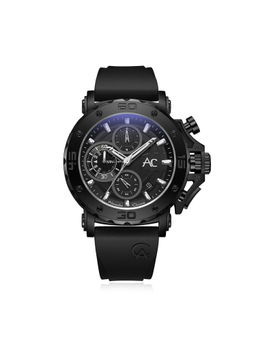 Alexandre Christie - Ac 6141 Mcr Black Chronograph Watch for Men (M)