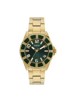 Guess - U1391L3M Women 36 Mm Green Dial Analog Watch (M)