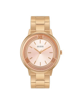Guess - U1406L3M Women 42 Mm Pink Dial Analog Watch (M)