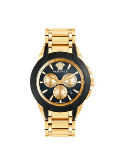 VERSACE - Vem800524 Men 42 Mm Size Black Round Dial Analog Watch (M)