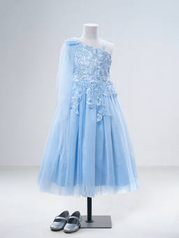 Hopscotch - Floral Applique Gown