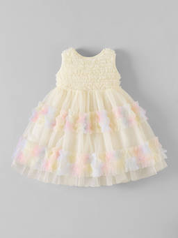 Hopscotch - Ruffled Textured Dress