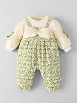 Hopscotch - Floral Bow Romper