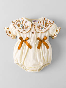 Hopscotch - Bow Applique Onesie